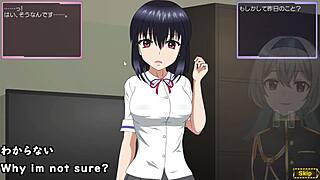 i toyed the girl in this hentai game