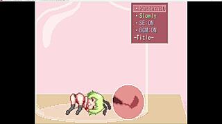 Ever Seen a Bunny Girl Dominate in a Sexy Bottle Game Outfit?