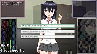 i toyed the girl in this hentai game