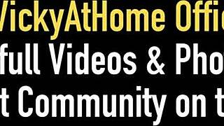 milf vicky vette can't stop sucking that cock for a cumshot 😈