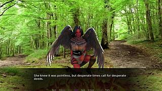 Lilith and Gabriel play with intense fucking and big tits