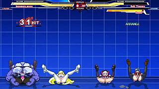 I’m hooked on Kuromaru banging Arcana Heart in wild hentai