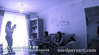 Poppy Mcquire gets bent over by her boyfriend in hidden cam