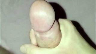 dick solo play with homemade massage