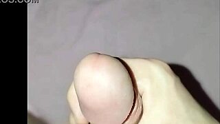dick solo play with homemade massage