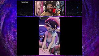 Marie And Callie Take Turns Riding Creamy Cock Intensely