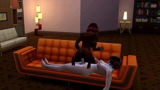 Trans Woman Engages In Oral Sex With Big Tits And Big Ass