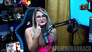 bruna carlos turns ruan on with a public doggystyle tease in see-through outfit