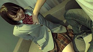 Teen 18+ in glasses gets fucked by old man in hotel for creampie POV.