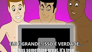 Gay Drawing Of The Hero With Giant Ass