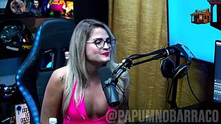 bruna carlos turns ruan on with a public doggystyle tease in see-through outfit