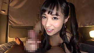 super hot asian handjob makes me cum nonstop with tits and pussy sucking 😘