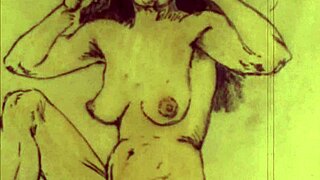 Vintage Erotic Drawings Showcase Classic Art and Style