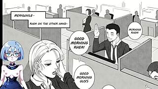 girls night out turns into futanari fun