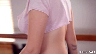 Damn! Busty Teen Marina Visconti Rides Hard Cock At Gym With Swaying Boobs!