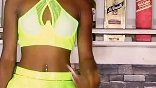 2023 Trending Video That Got Everyone Horny Debby Stripes and Rock in Twink Gay Ebony Striptease