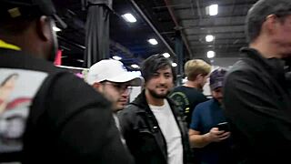 damn, we slammed hard in the exxxotica nj 2024 parking lot vlog!