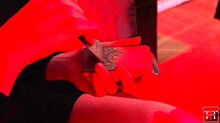 Hey, summon the cunnilingus demon with one, two, three licks on tight pussy!