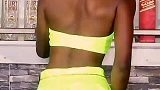 2023 Trending Video That Got Everyone Horny Debby Stripes and Rock in Twink Gay Ebony Striptease
