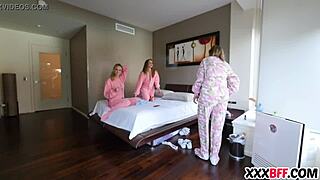 Best friends throw a wild party with hardcore group pounding