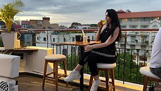 blowjob in restaurant, wanna know how they pulled it off in public?