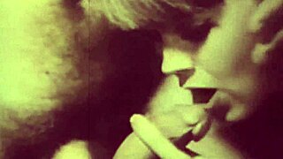 Vintage Threesome Action from Steam Age with Hairy Twist 🕰️