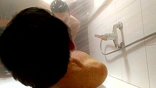 Doggystyle Fucking in the Shower with Cum in Mouth