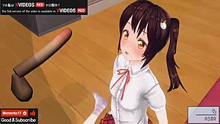 Uncensored Japanese Hentai Handjob and Blowjob ASMR