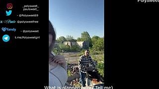 so much cum in pussy after rough public sex, dang