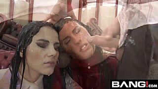 Valentina Nappi in a hot Italian-themed video