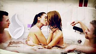 Yo, trading wife for a wild fuck at SensualHeat! Brunette babe rocks it! 🔥