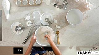 Tushy Star Kazumi Rides Hard in Wild Group Double Penetration