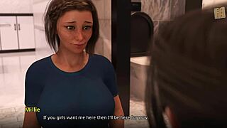 A Blonde Teen Makes A Massive Decision In This Homemade Game