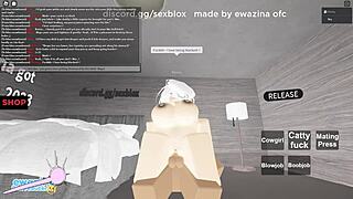 roblox porn adventures with big tits and anal fun