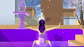 Point Of View Cartoon Fox Girl Dances On Your Lap Sakura School Simulator