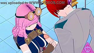Koikatsu Mei Hatsume and Shoto Todoroki in Hentai Action. BLOWJOB, HANDJOB, and CUMSHOT in uncensored gameplay by Thereal3dstories 1/4.