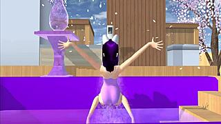 Point Of View Cartoon Fox Girl Dances On Your Lap Sakura School Simulator