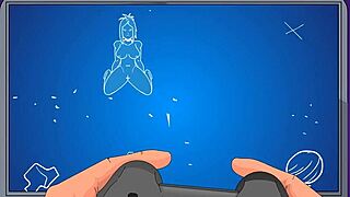 The witch says, 'I want to fuck you hard in this game.'