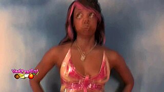 roxy star asks, want to see my wet pussy during this striptease?