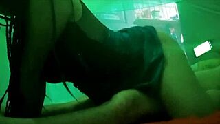 Stepson fucks mother-in-law doggystyle 😈