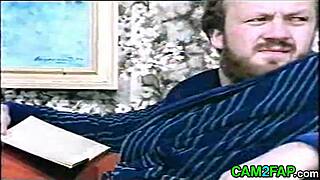 yo, check this vintage vid of uncle banging hairy chick