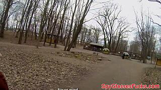 European amateur gets POV FUCKED in the ass during pickup