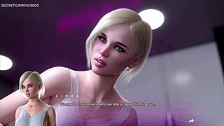 Apocalust 15 - Stepsis gets cum on her tight pink pussy in 3D game, oops!