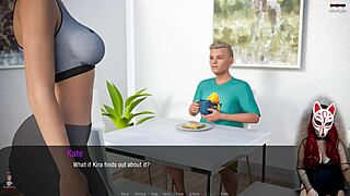 Kate 19 Plays College Game With Coed Babe