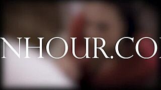 anal sex in the garden with tongue kissing and spooning