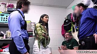 Penelope Bent Over For Mall Cop Gangbang