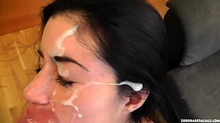 messy facials await beautiful april blue in the shop.