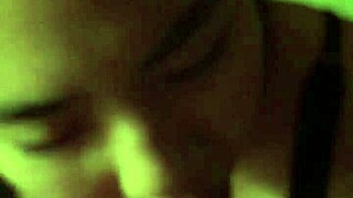 Watch This Asian Wife Swallow Cum In Her Mouth!
