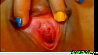 asian webcam session with intimate touches