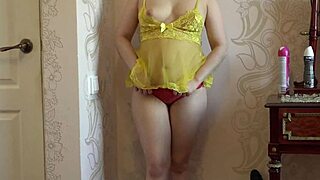 I masturbate my pussy with two different dildos